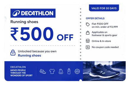 Decathlon - ₹500 OFF